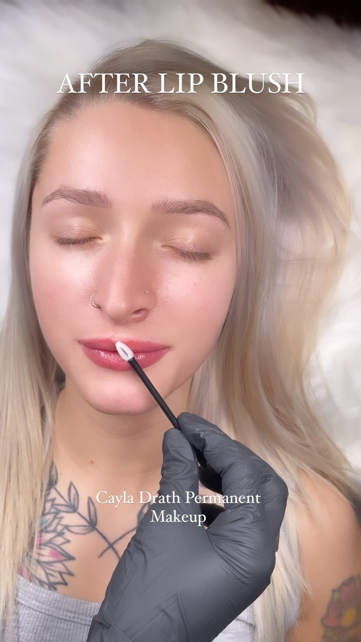 Fresh lip blush session